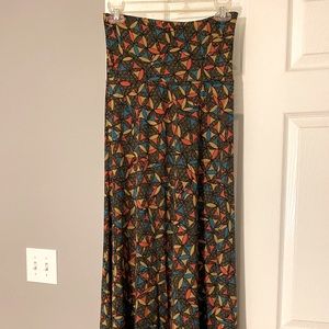 💥 Lularoe Maxi Skirt - XXS 0-2 Geometic